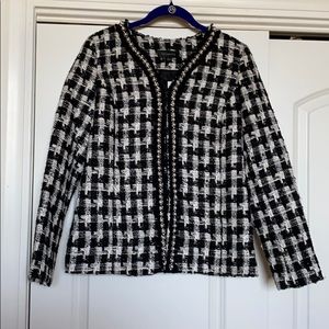 Talbots tweed blazer Sz 6 New with tags